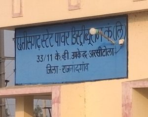 आसरा राजनांदगांव में बिजली विभाग की लापरवाही और लो-वोल्टेज की समस्या