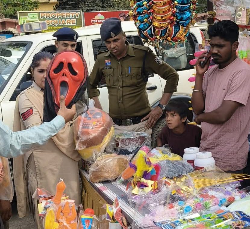 होली पर्व पर शांति व्यवस्था हेतु पुलिस प्रशासन का विशेष अभियान।